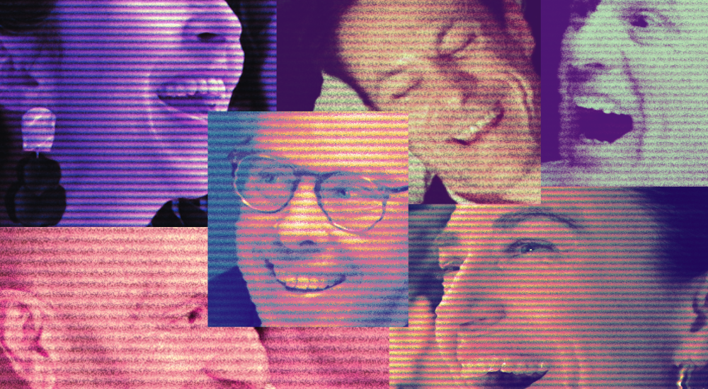 Collage van een lachende cast van DE SITCOMEBACK