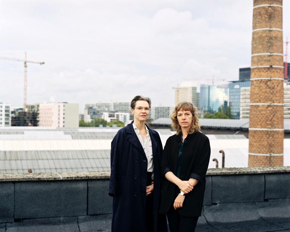 portrait Agnes Quackels & Barbara Van Lindt