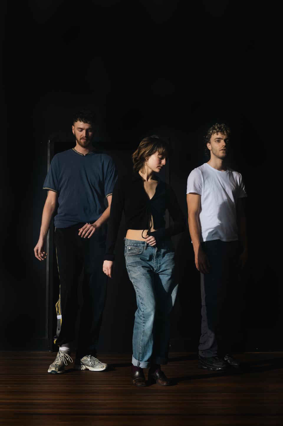 Three performers